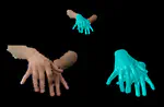 Capturing Hand Motion with an RGB-D Sensor, Fusing a Generative Model with Salient Points